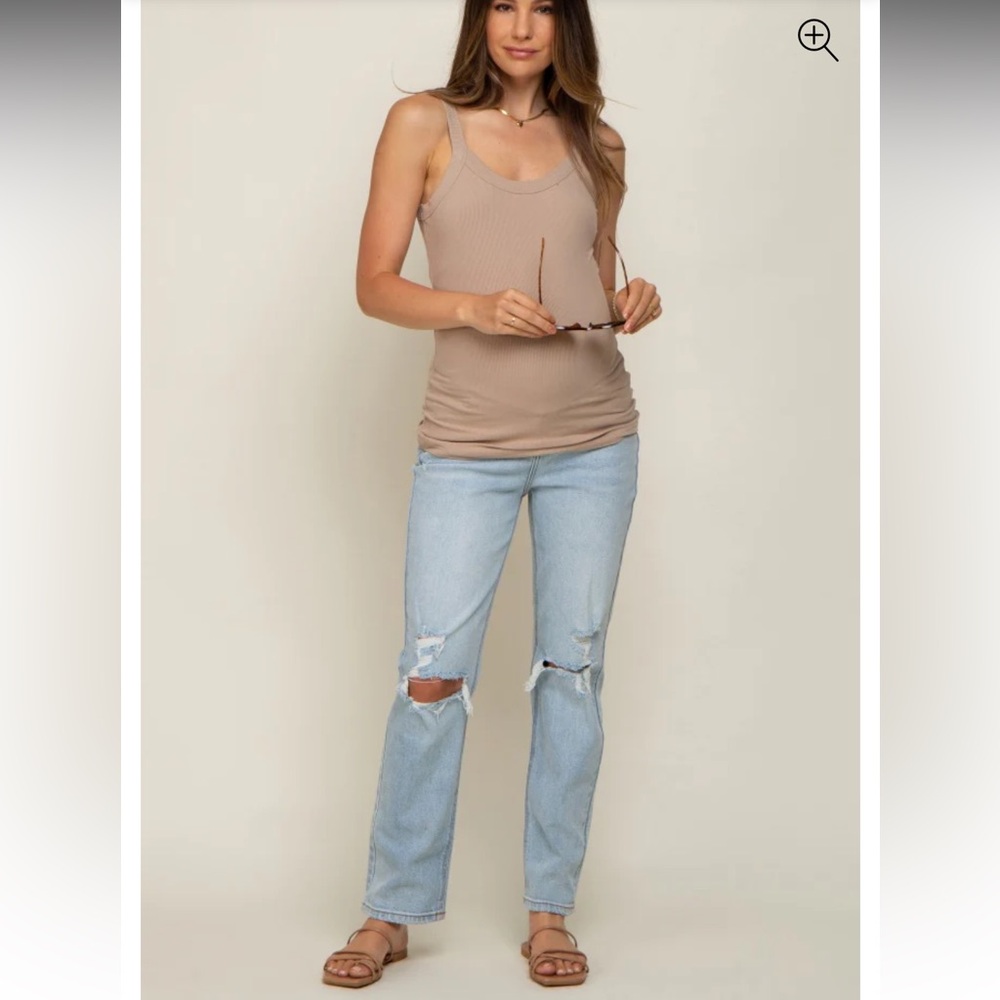 Pinkblush Light Blue Maternity Jeans